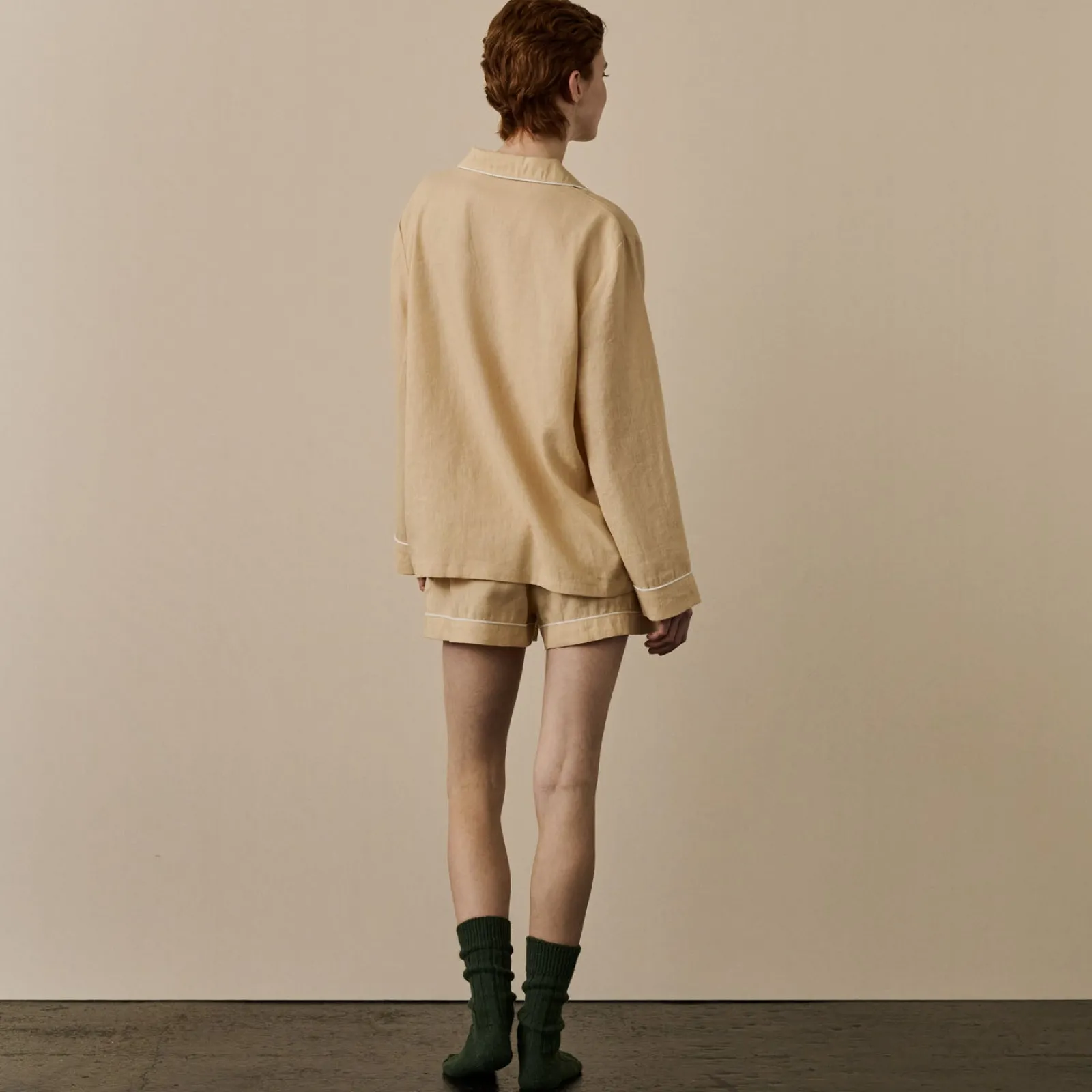 Best Linen Pajama Shorts Set Women Pajama Sets|Linen Pajamas