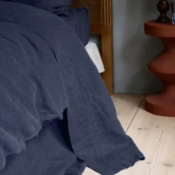 Online Linen Blend Flat Sheet Linen Bedding|Flat Sheets