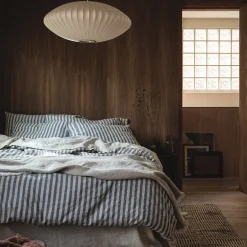 Hot Linen Blend Pillowcase (Pair) Striped Bedding|Linen Bedding