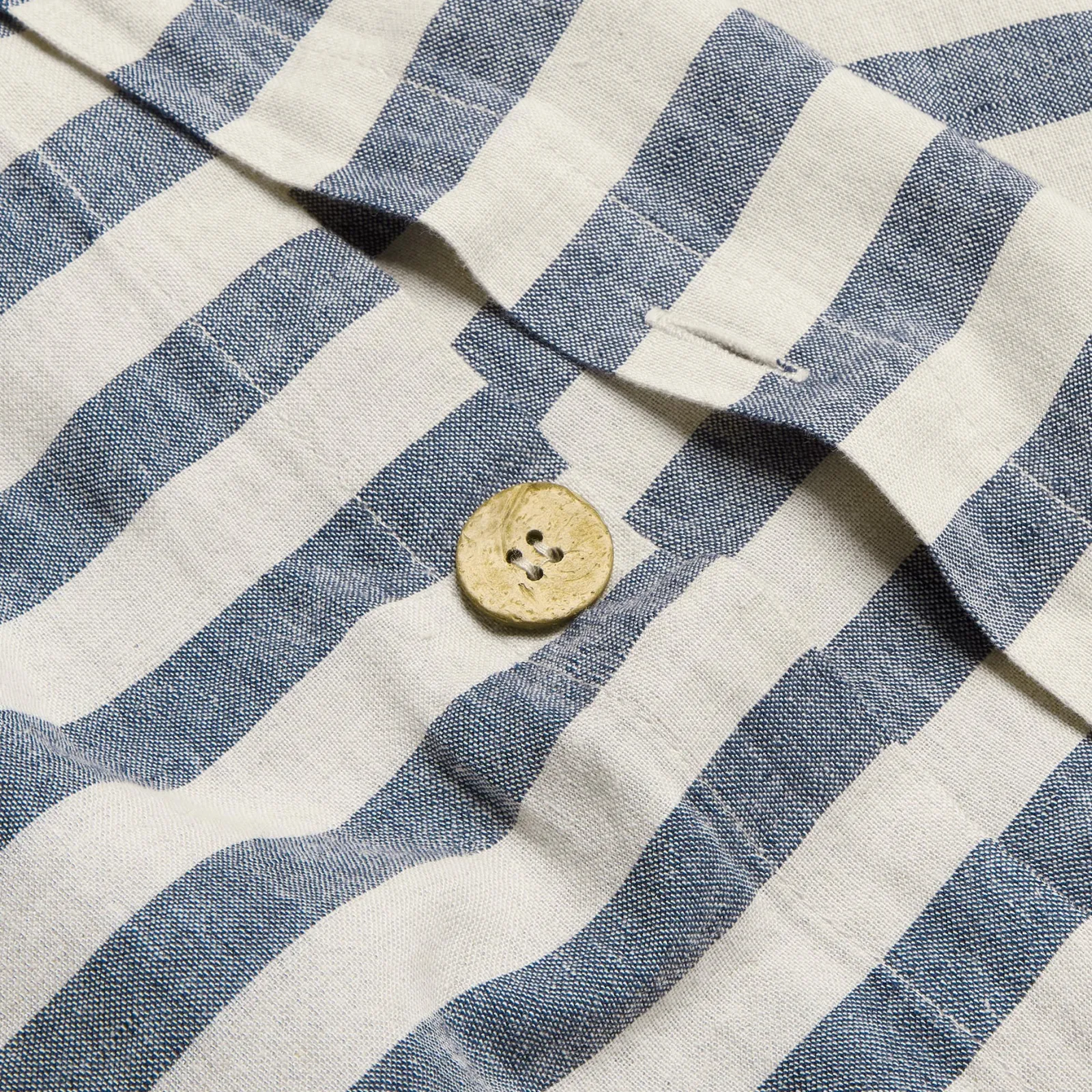 Hot Linen Blend Duvet Cover Striped Bedding|Linen Bedding