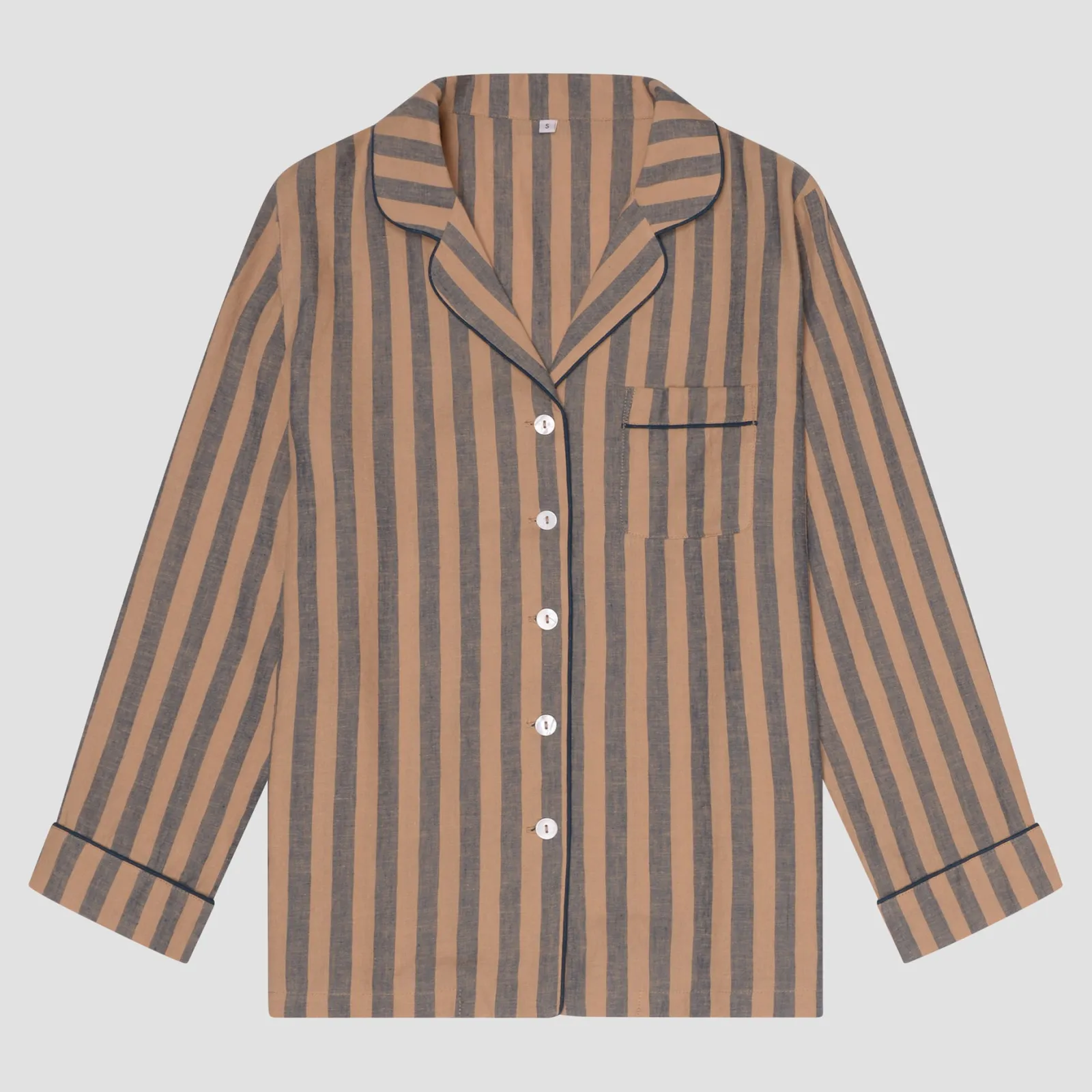 Outlet d Linen Pajama Shirt Women Linen Pajamas