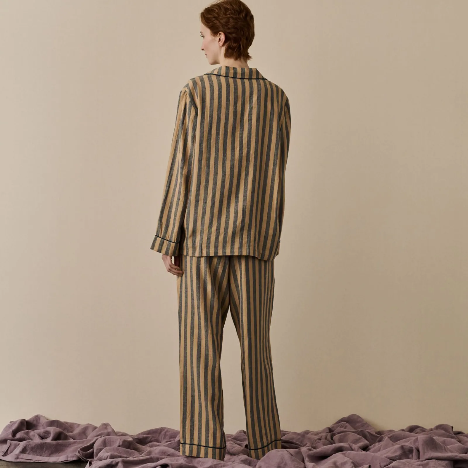 Discount d Linen Pajama Set Women Pajama Sets|Linen Pajamas