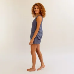 Cami Pajama Set Women Linen Pajamas