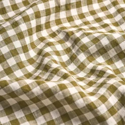 Discount 100% Linen Duvet Cover Gingham Bedding|Linen Bedding