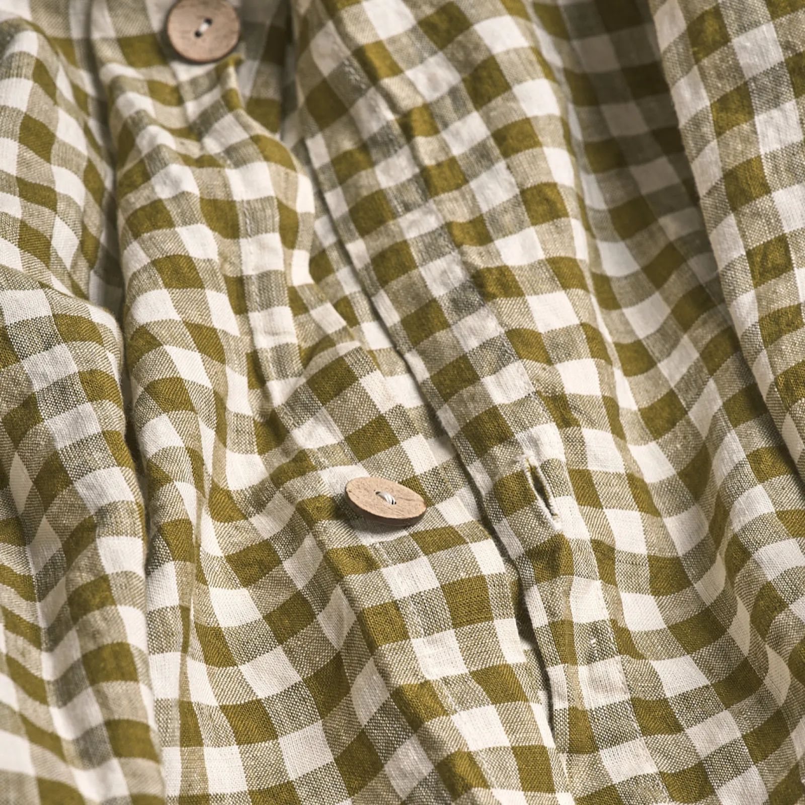 Discount 100% Linen Duvet Cover Gingham Bedding|Linen Bedding