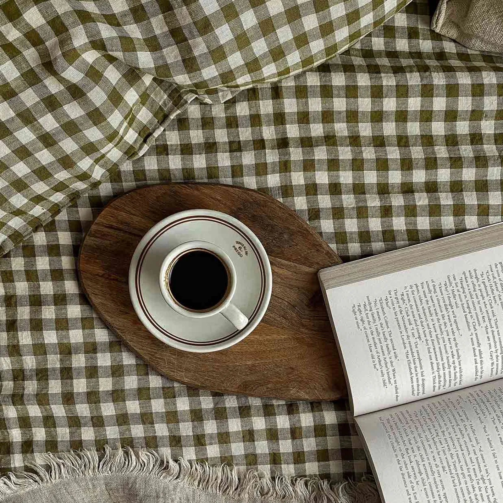 Best 100% Linen Flat Sheet Gingham Bedding|Linen Bedding