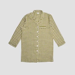 New Linen Night Shirt Women Night Dresses|Linen Pajamas