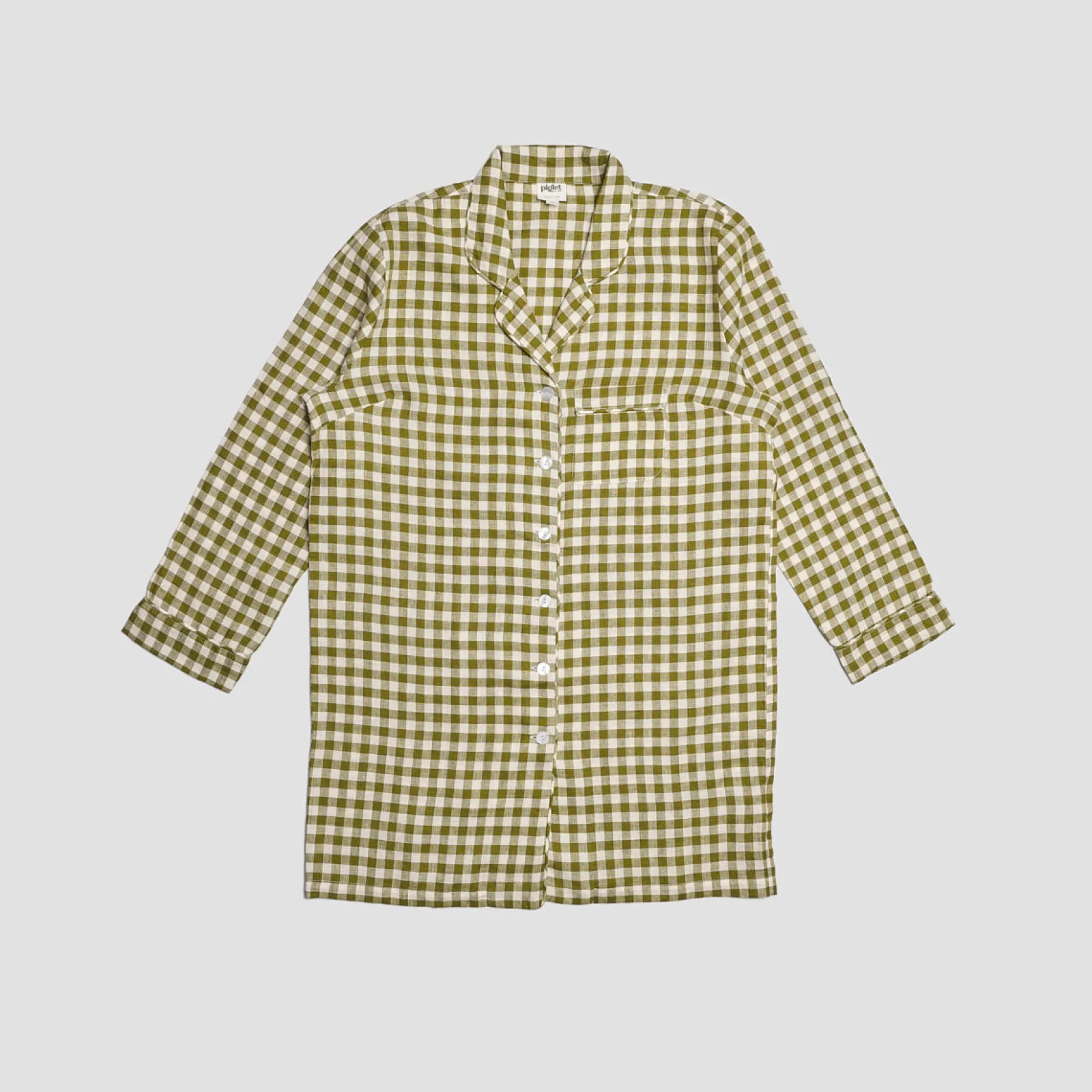 New Linen Night Shirt Women Night Dresses|Linen Pajamas