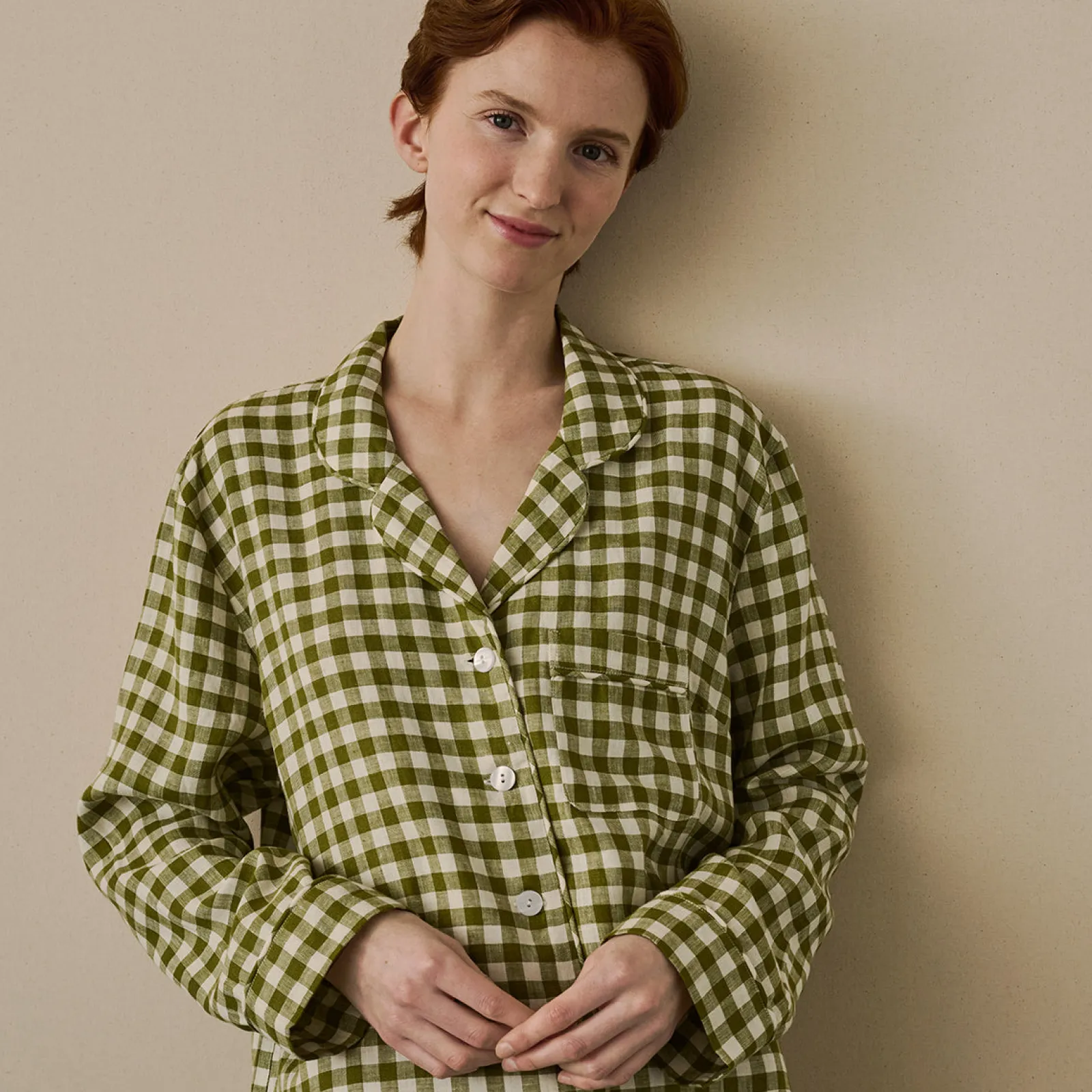 New Linen Night Shirt Women Night Dresses|Linen Pajamas