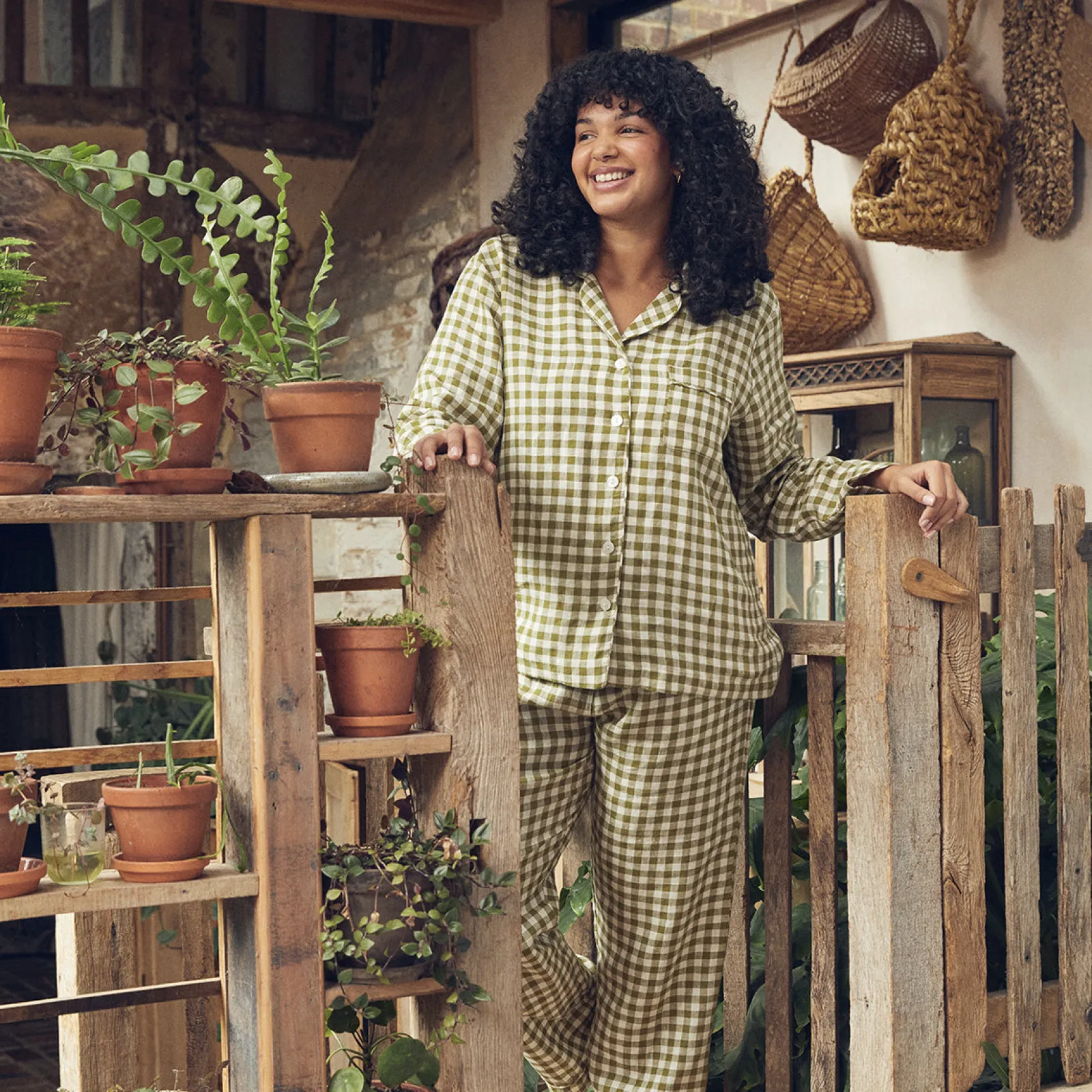 Clearance Linen Pajama Set Women Linen Pajamas|Pajama Sets