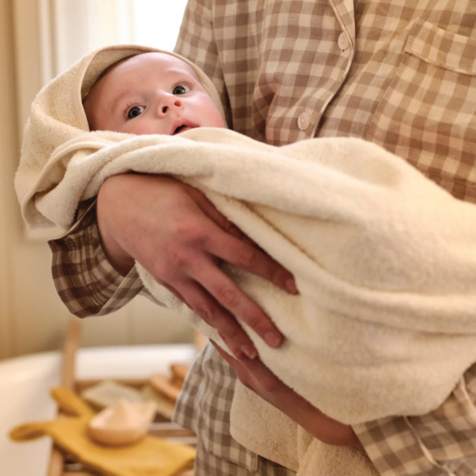 Clearance Cotton Woodland Animal Hooded Towel Kids Accesssories|Toys