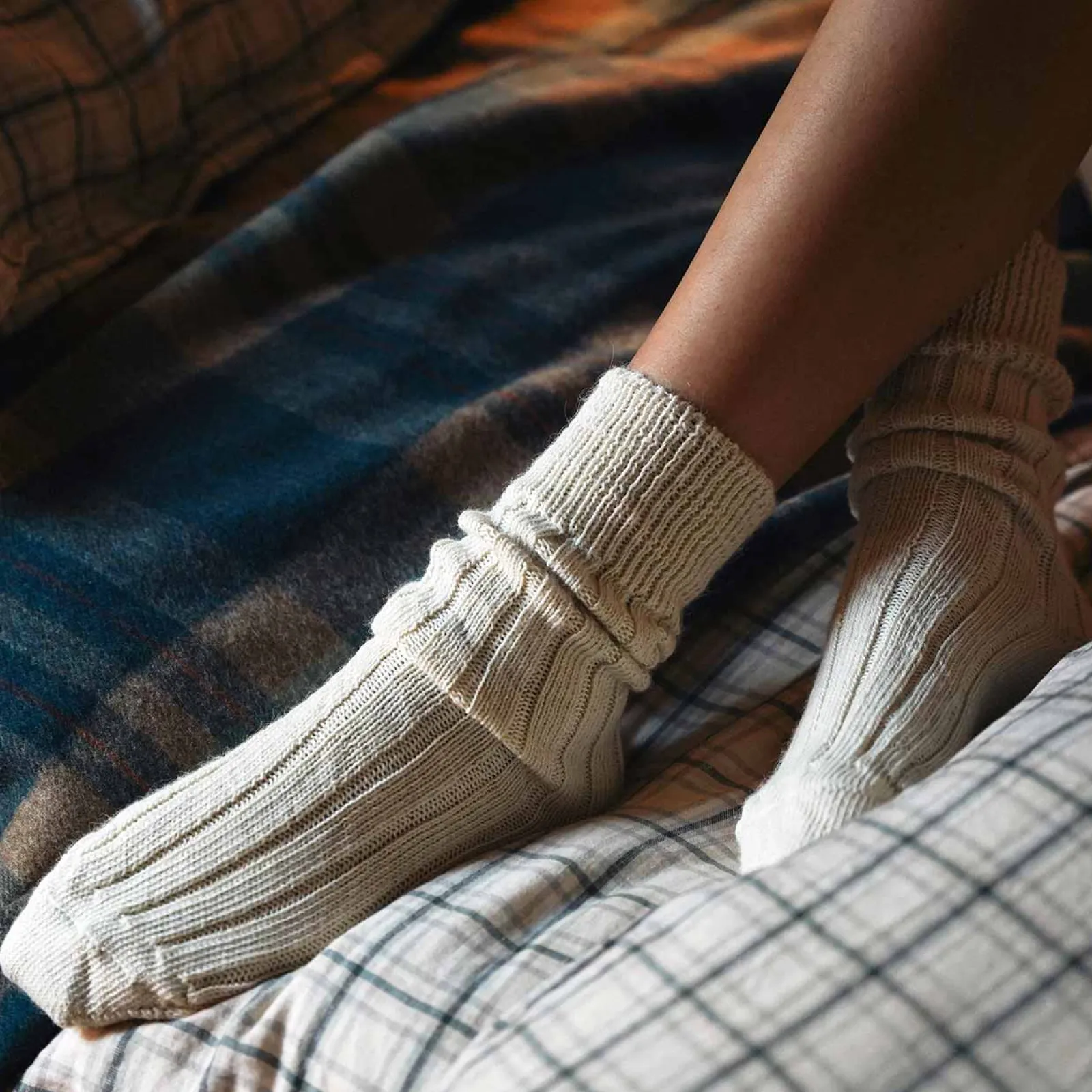 Alpaca Bed Socks Women Linen Pajamas|Linen Pajamas