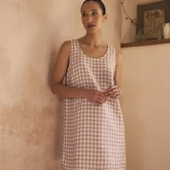 Linen Night Dress Women Night Dresses|Linen Pajamas