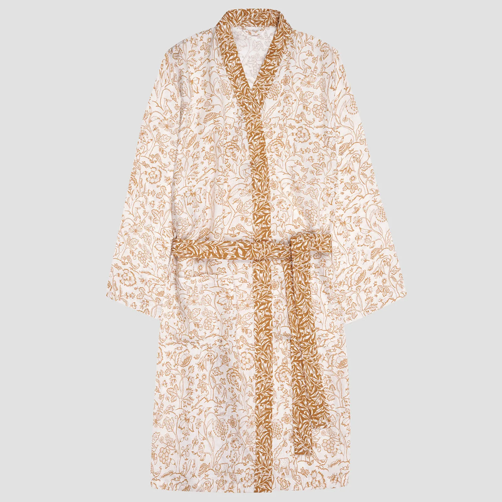 Clearance Ernest White Middlemore Linen Robe Women Accesssories|Linen Pajamas