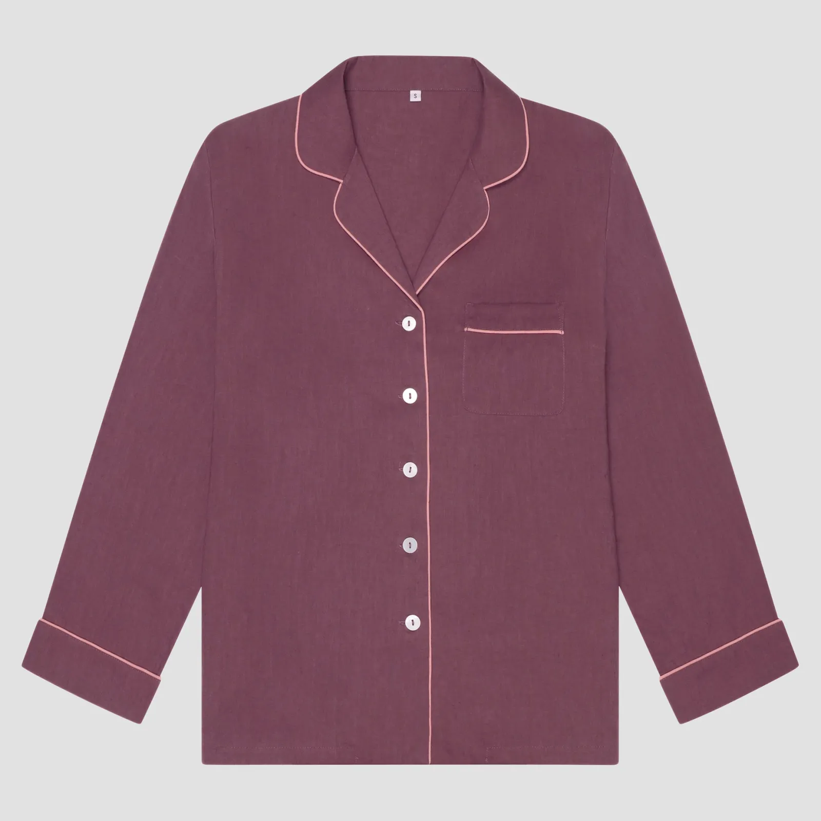 Sale Linen Pajama Shirt Women Linen Pajamas