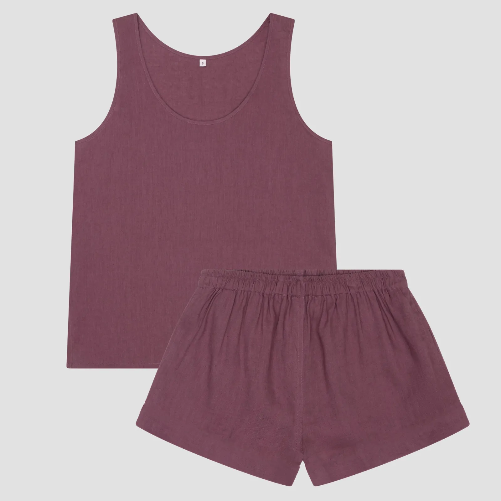 Sale Linen Tencel Cami Set Women Linen Pajamas