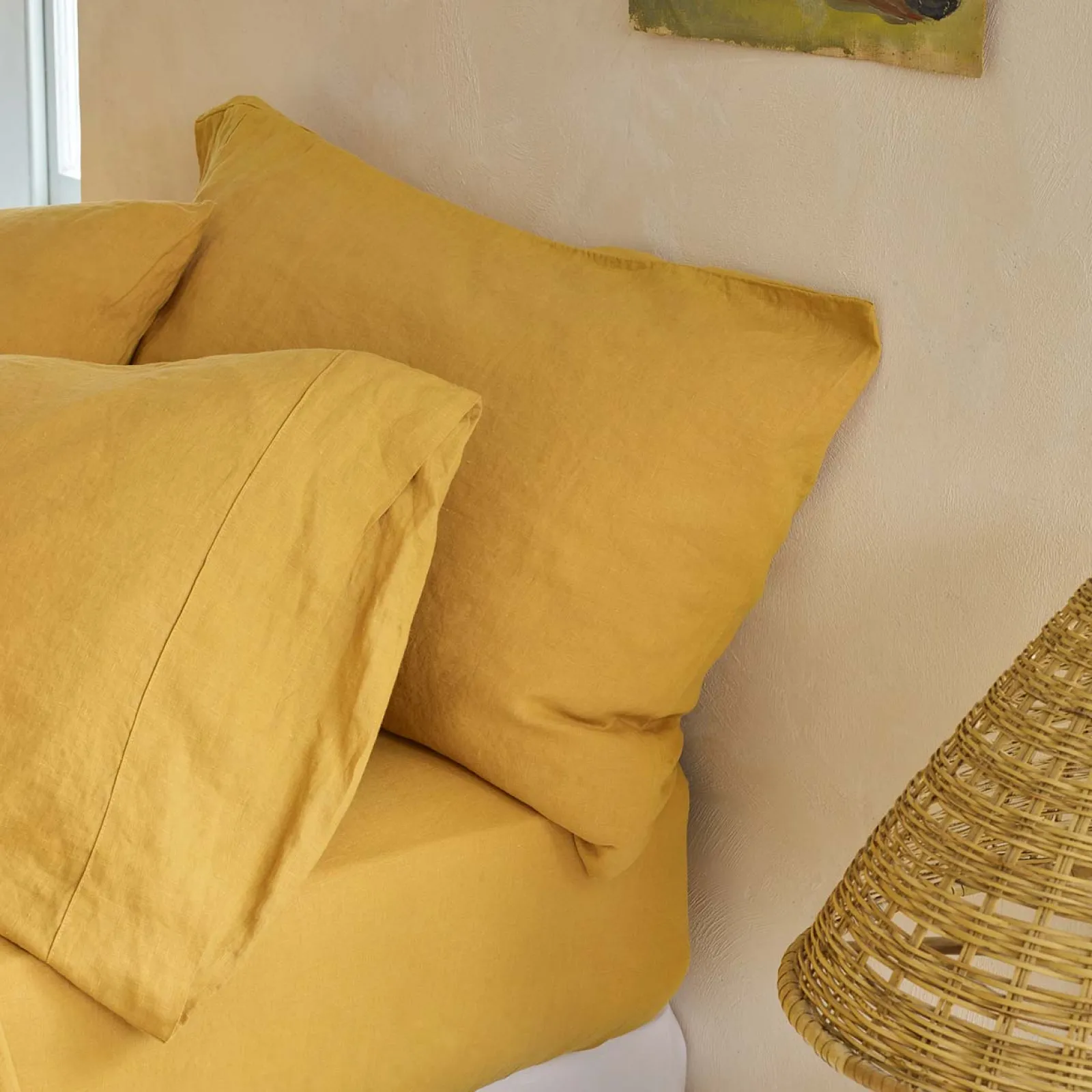 Online 100% Linen Fitted Sheet Linen Bedding|Fitted Sheets