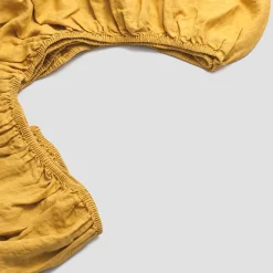 Online 100% Linen Fitted Sheet Linen Bedding|Fitted Sheets