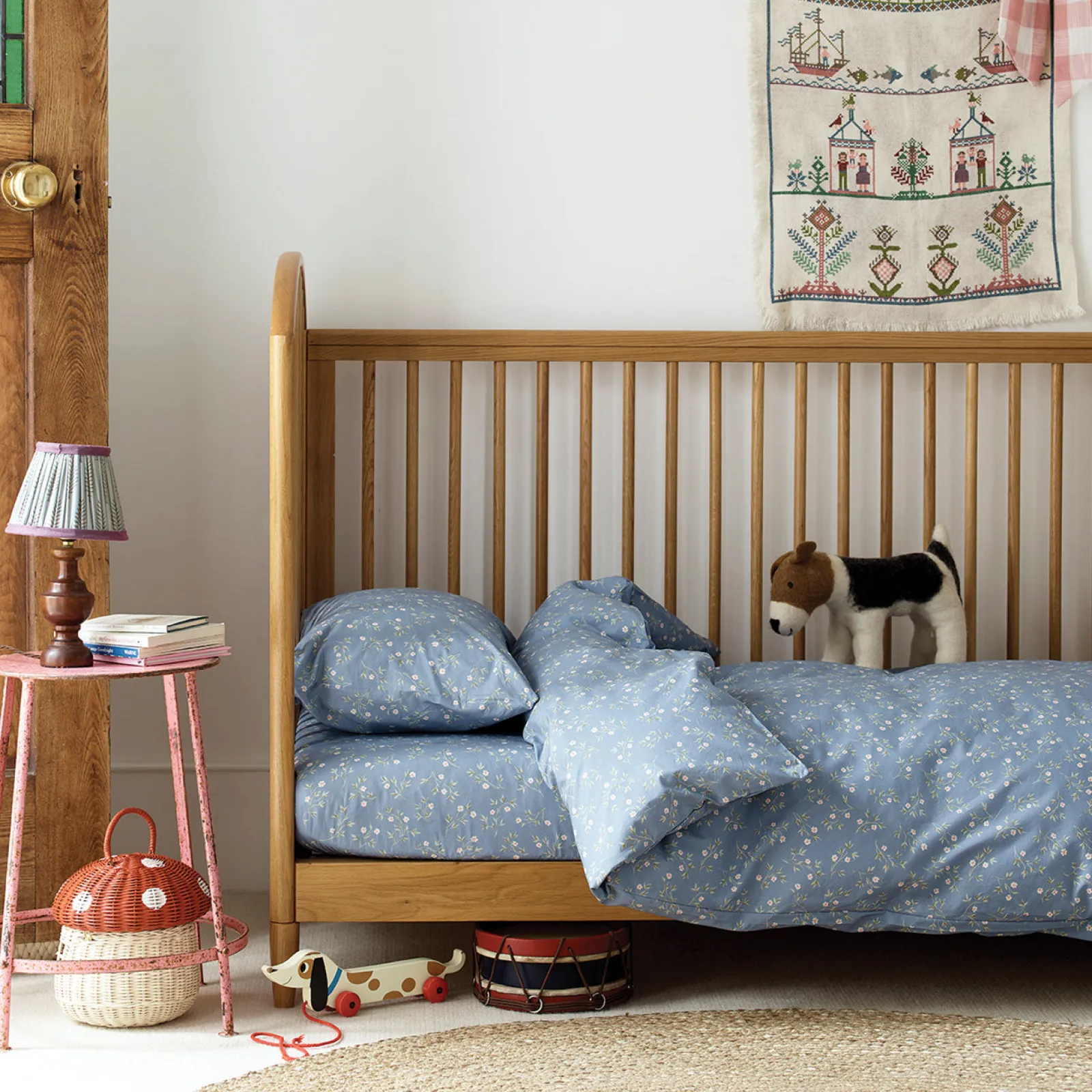 Iris Kids Floral Cotton Bedding Set Kids Kids Bedding|Bedding