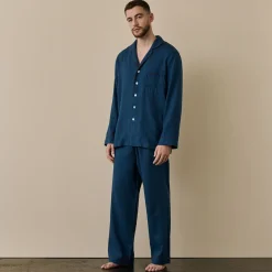Best Men's Linen Pajama Set Linen Pajama Sets|Linen Pajamas