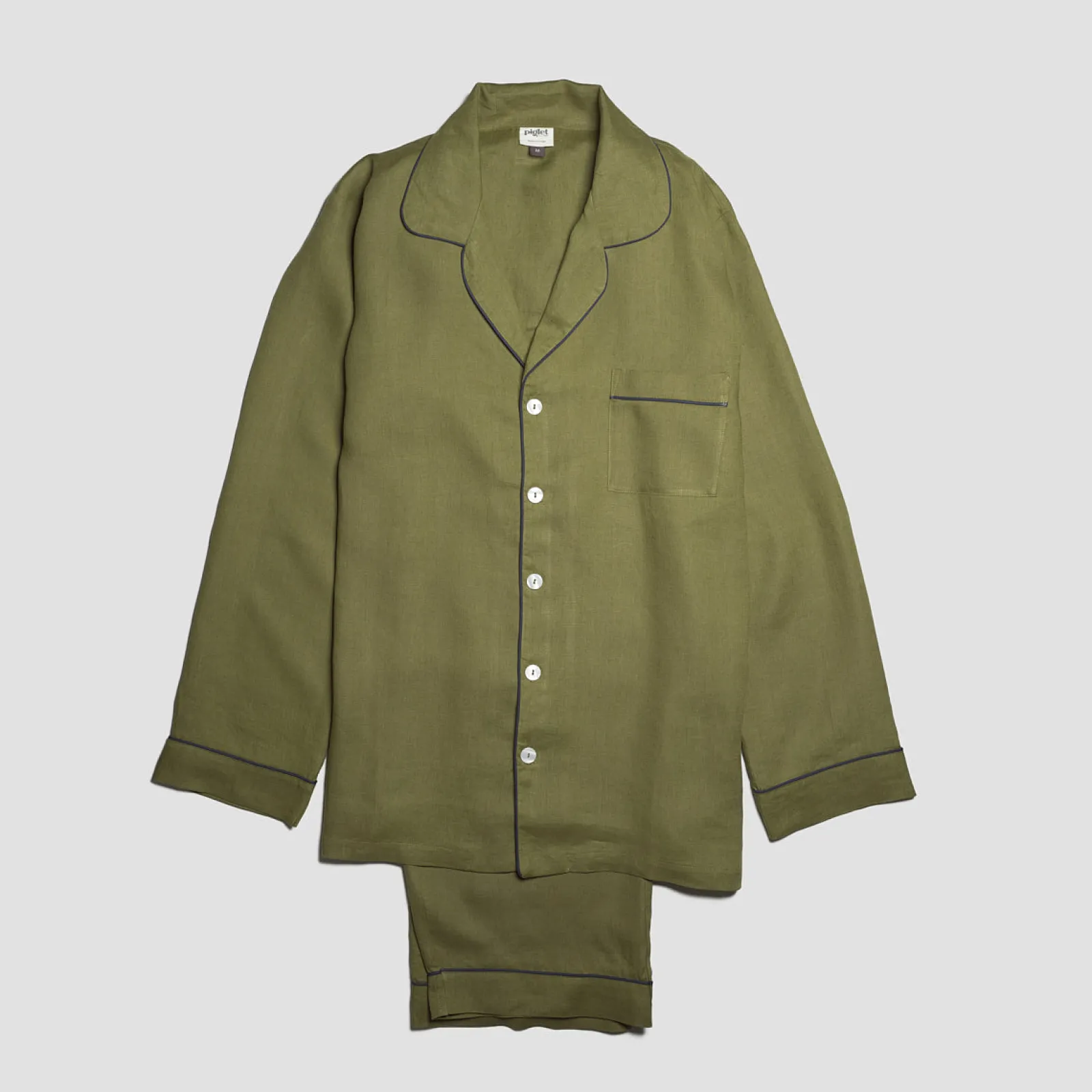 Sale Men's Linen Pajama Set Linen Pajama Sets|Linen Pajamas