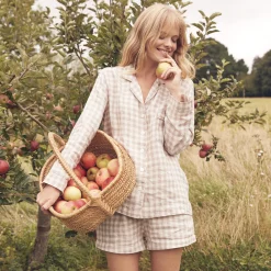 Best Pajama Shorts Set Women Pajama Sets|Linen Pajamas