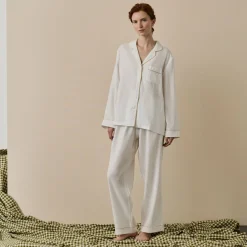Linen Pajama Shirt Women Linen Pajamas