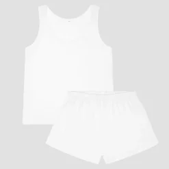 Online Linen Tencel Cami Set Women Linen Pajamas