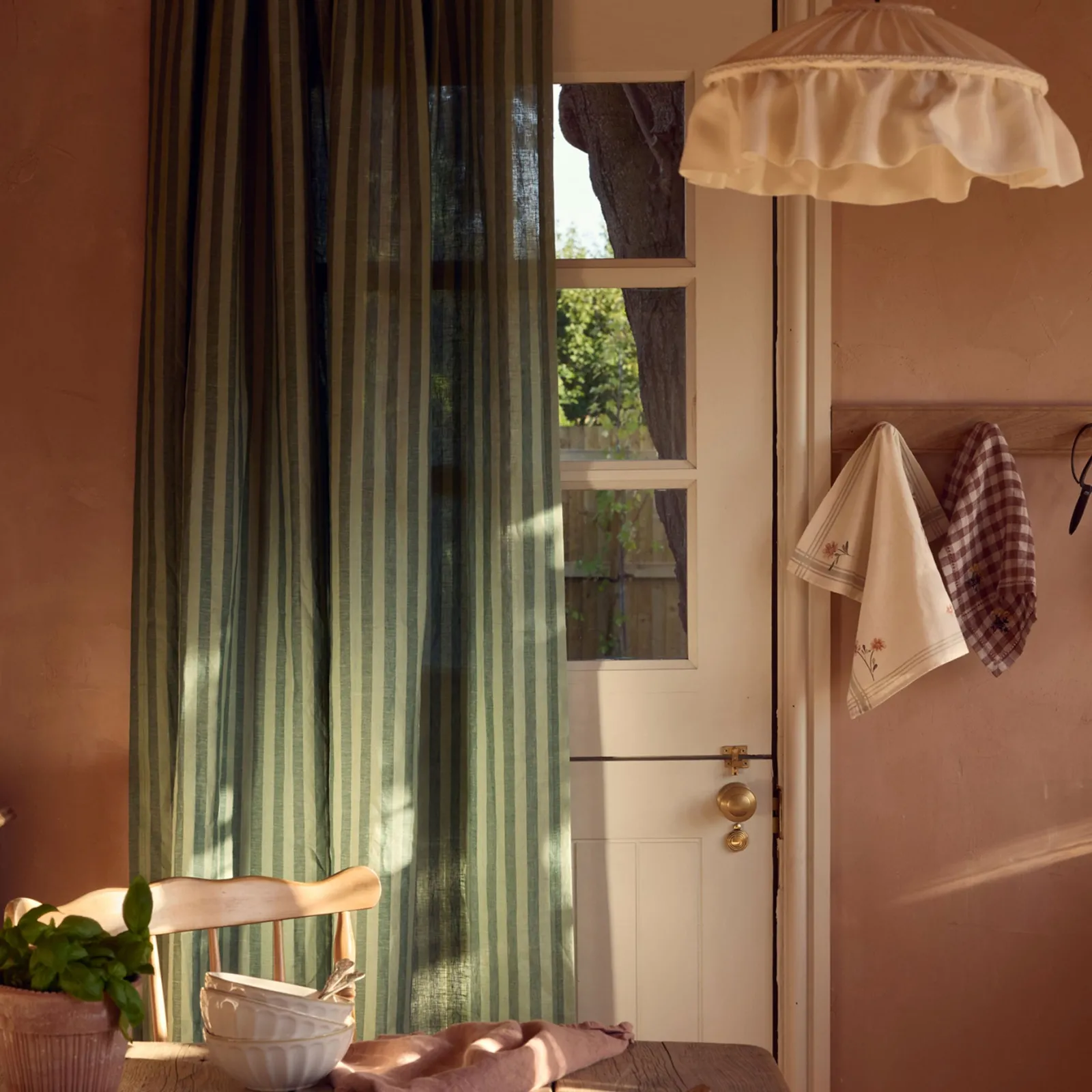 Sale Linen Blend Curtains (Pair) Curtains