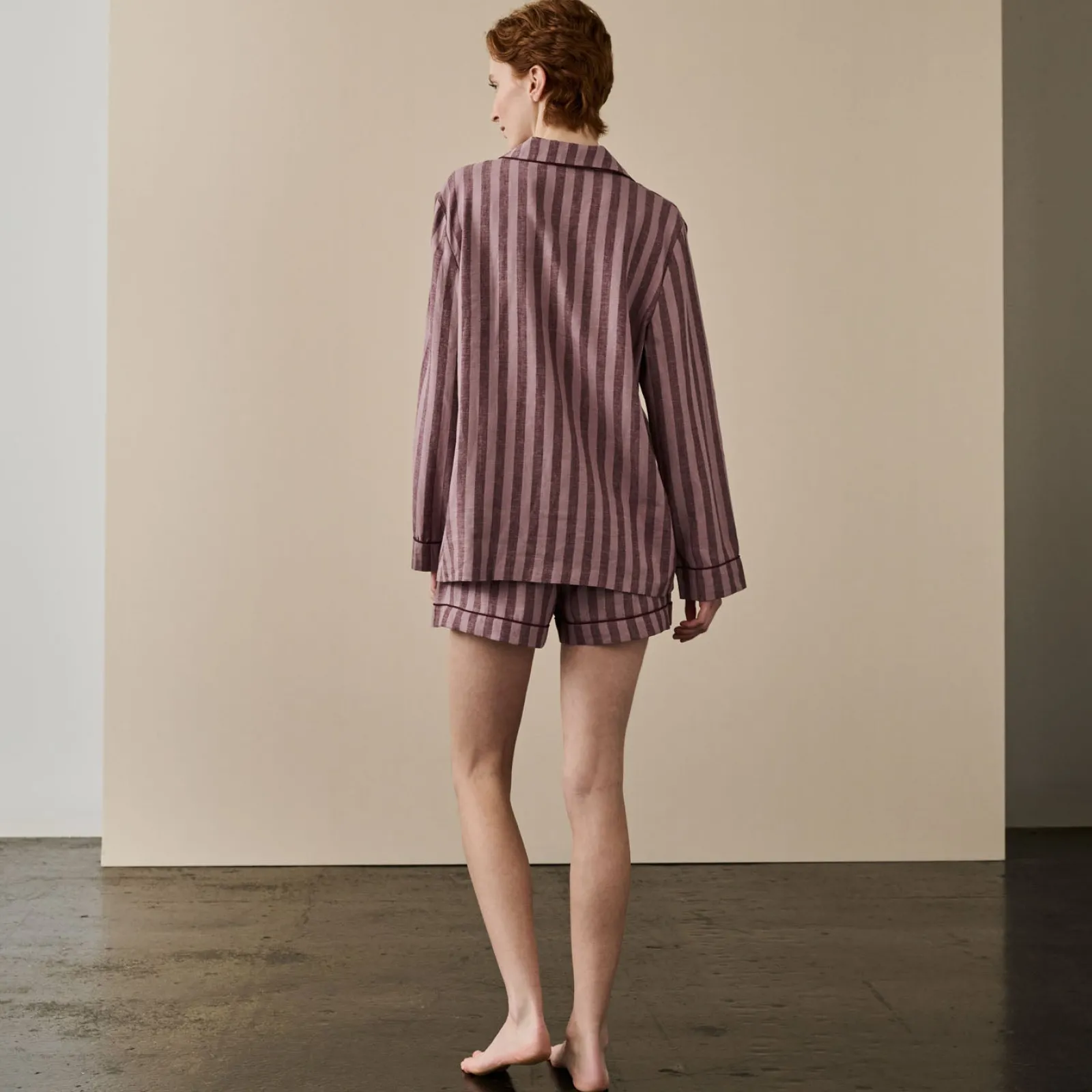 Clearance d Linen Pajama Shorts Set Women Pajama Sets|Linen Pajamas