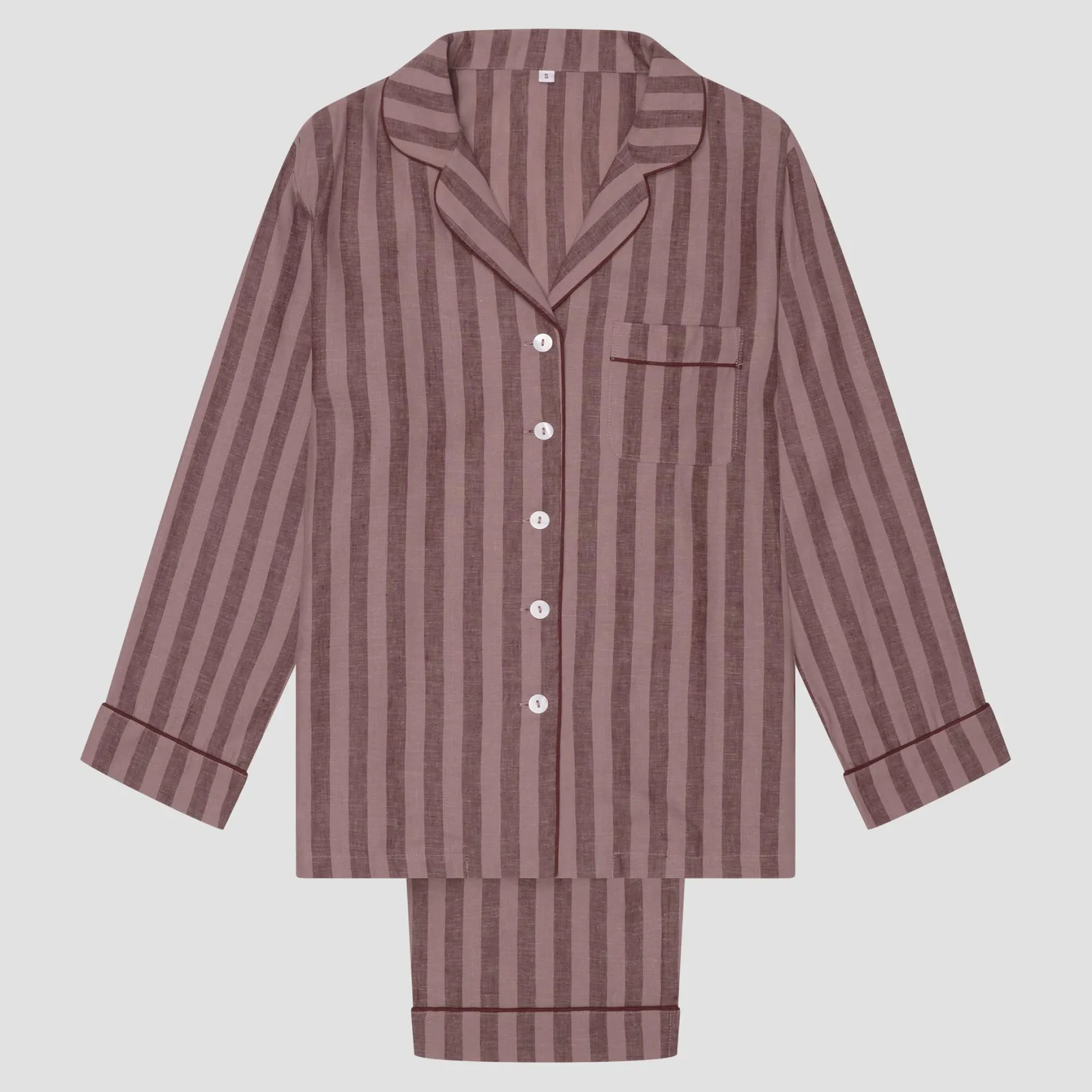 d Linen Pajama Set Women Linen Pajamas|Pajama Sets