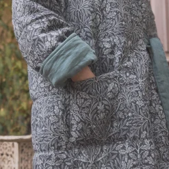 Discount River Wandle Pure Acorn Linen Housecoat Women Linen Pajamas|Robes