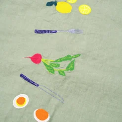 Sale Embroidered Linen Table Runner Table Linens