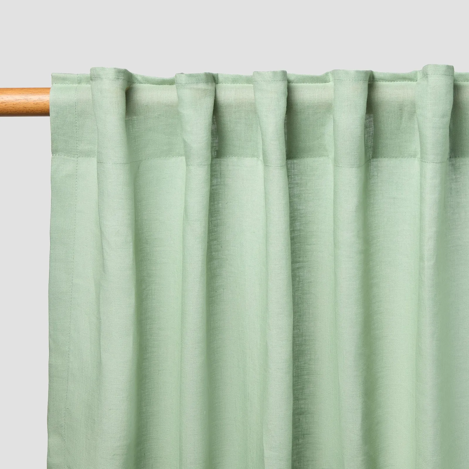 Discount Linen Blend Curtain (Pair) Curtains
