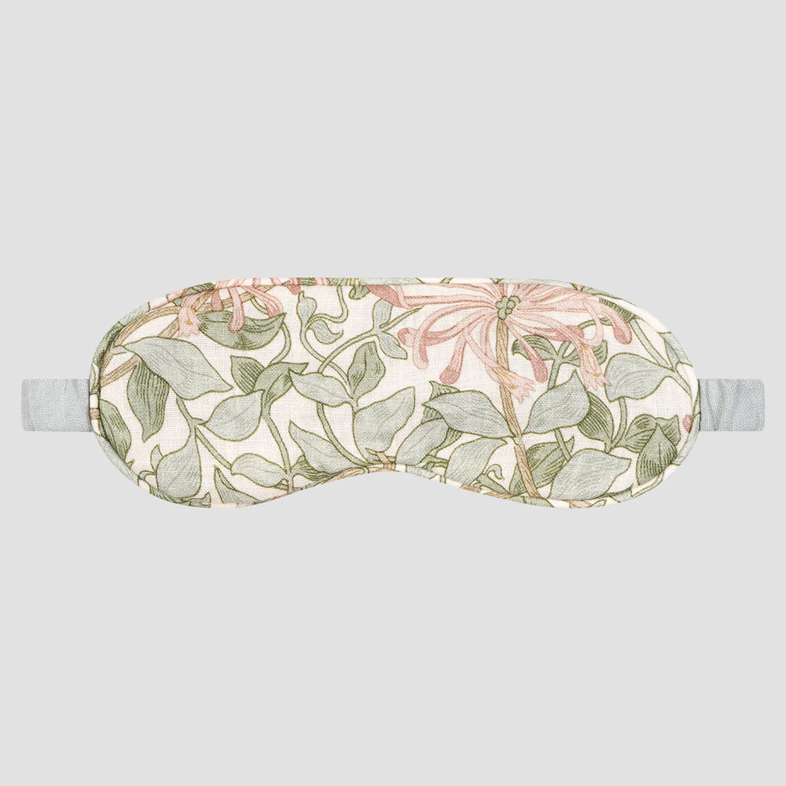Discount Soft Sage Honeysuckle Linen Sleep Mask Women Linen Pajamas