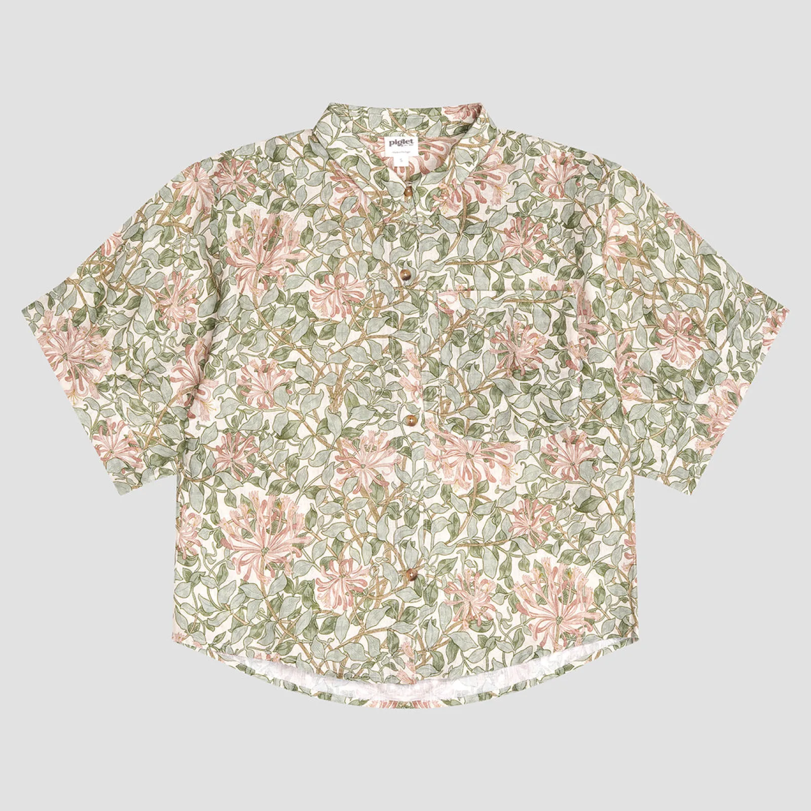 Hot Soft Sage Honeysuckle Linen Women’s Pajama Shorts Set Women Pajama Sets|Linen Pajamas