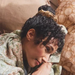 Sale Sussex Rush Willow Boughs Linen Scrunchie Women Toys|Linen Pajamas