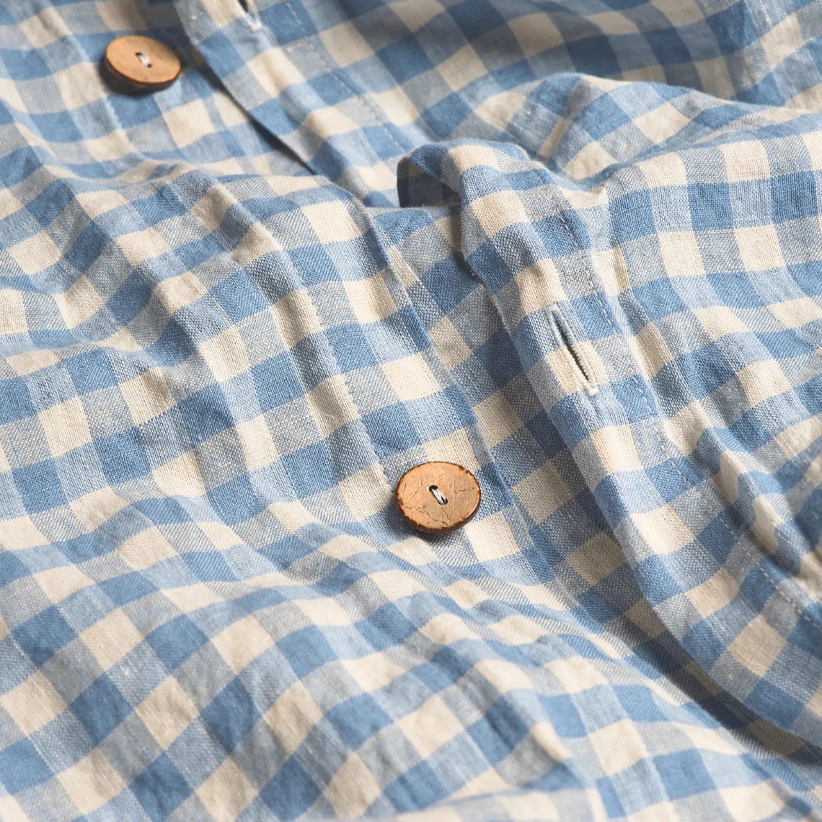 Sale 100% Linen Duvet Cover Gingham Bedding|Linen Bedding