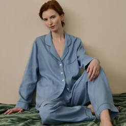 Best Linen Pajama Set Women Pajama Sets|Linen Pajamas