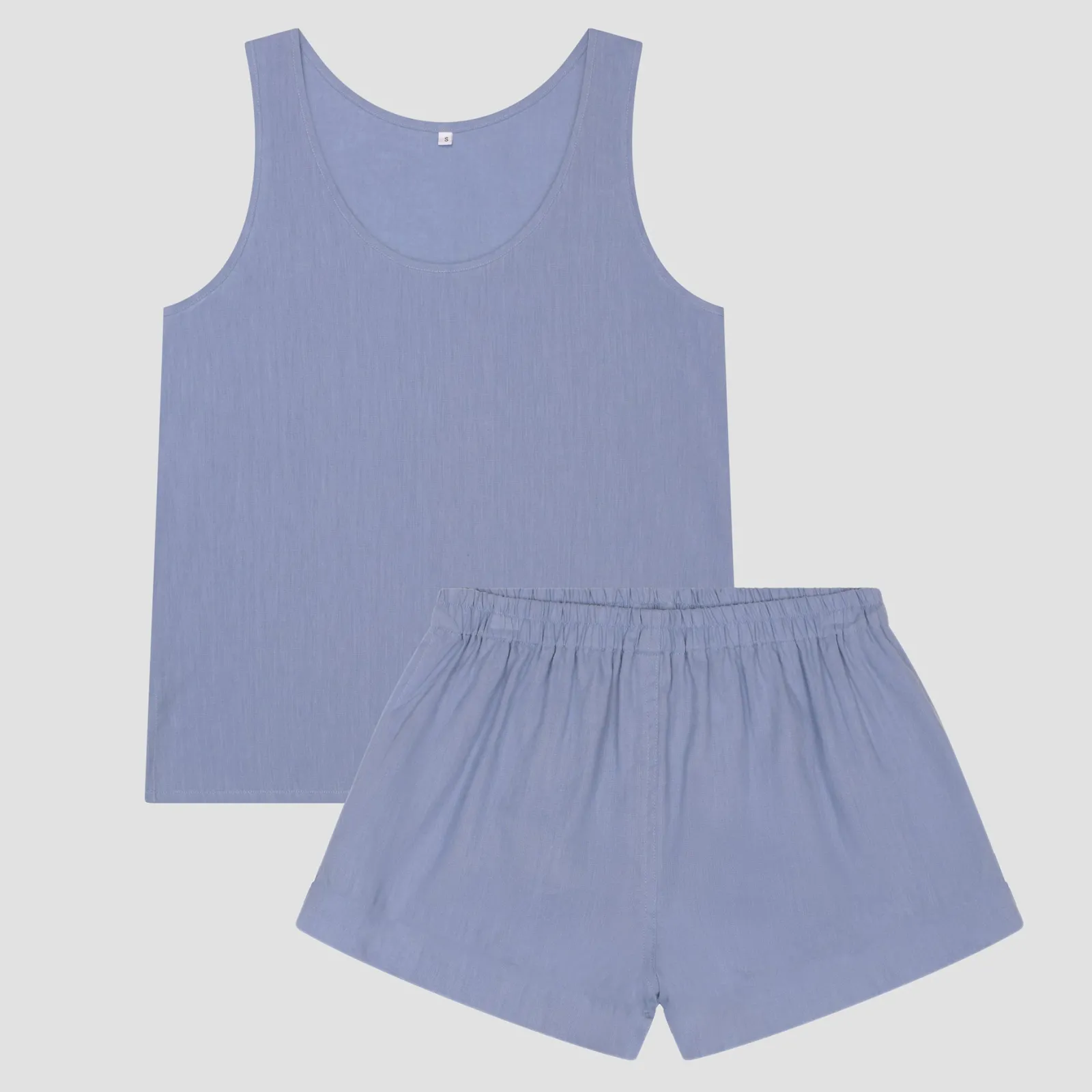 Online Linen Tencel Cami Set Women Linen Pajamas