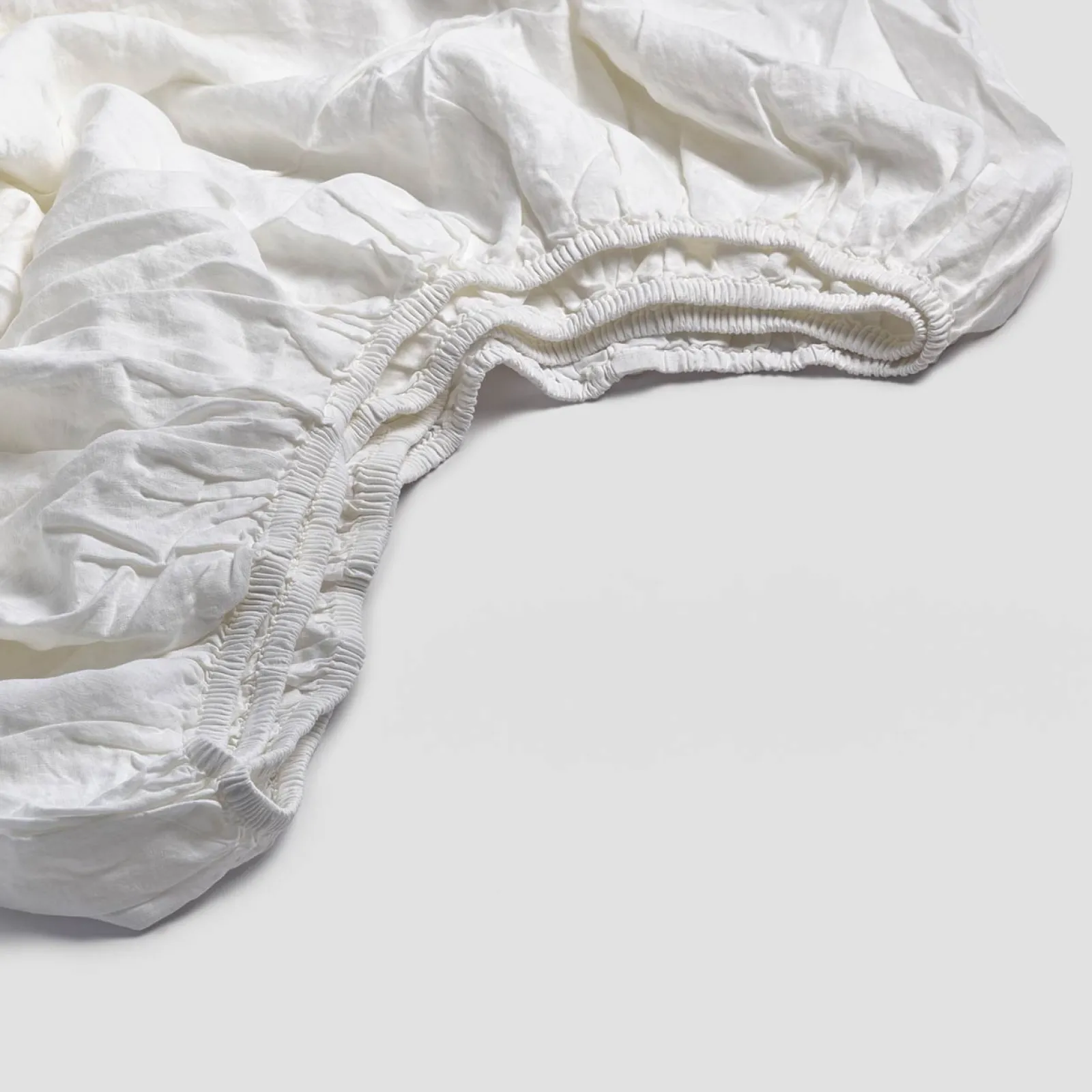 New 100% Linen Fitted Sheet Linen Bedding|Fitted Sheets